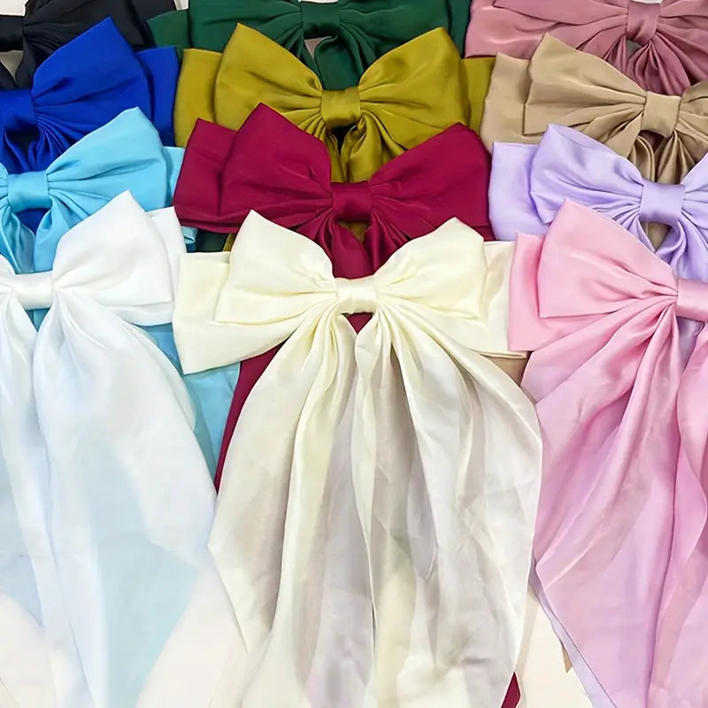 Satin Hair Bows