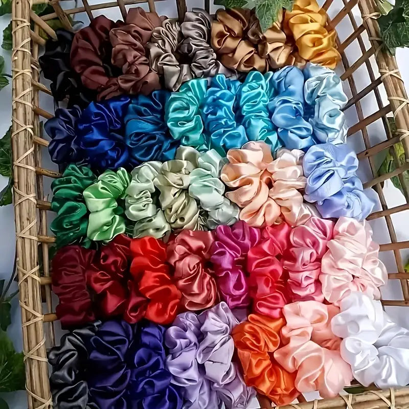 Large Satin Scrunchie