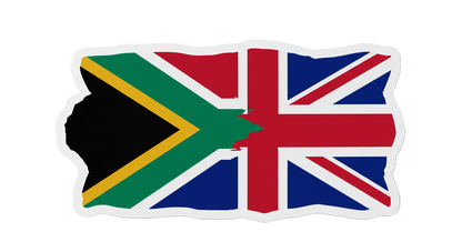 South Africa to UK, Springboks, Fridge Magnets, Stickers