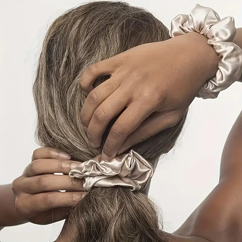 Large Satin Scrunchie