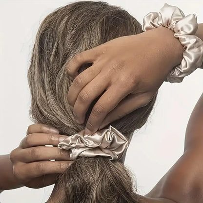 Large Satin Scrunchie