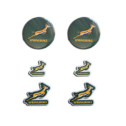 Springbok South African Rugby fridge magnets and stickers