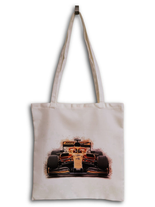 Inspired by Lando Norris Inspired McLaren 4 - Tote Bag