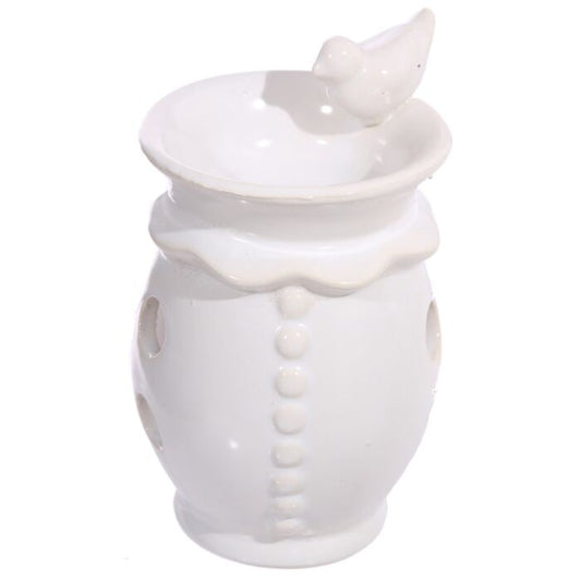Ceramic Drinking Bird Oil Burner and Wax Melter