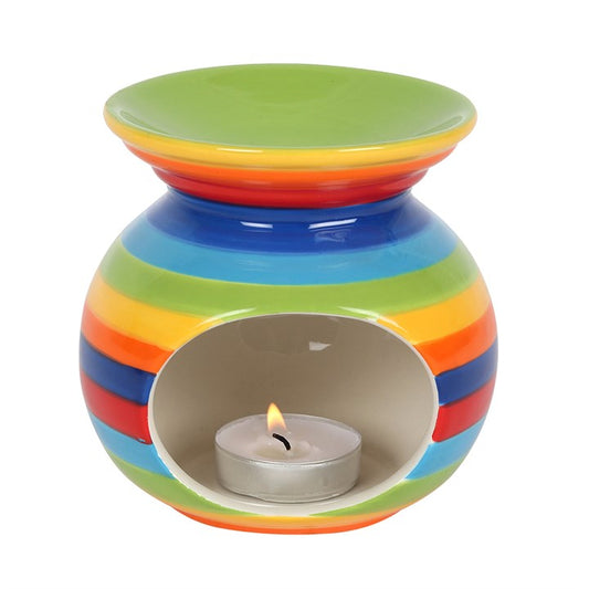Rainbow Stripe Wax Melter