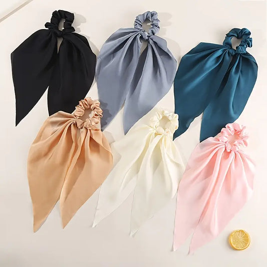 Satin Fabric Hair Ties