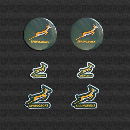 Springbok South African Rugby fridge magnets and stickers
