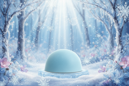 can you keep the background but make the wax melt a semi sphere and not shiny