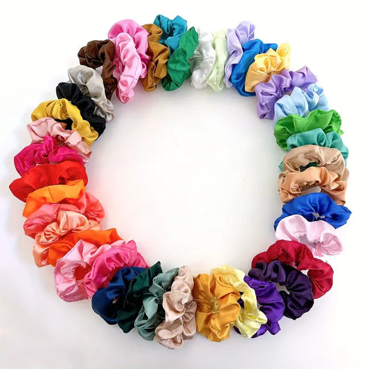 Large Satin Scrunchie