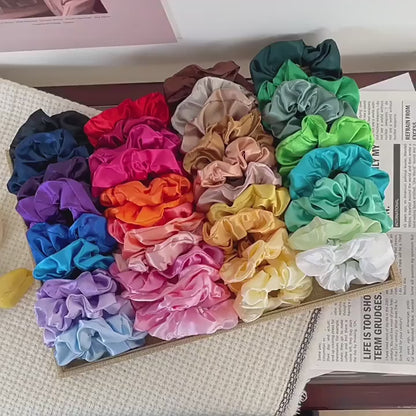 Large Satin Scrunchie